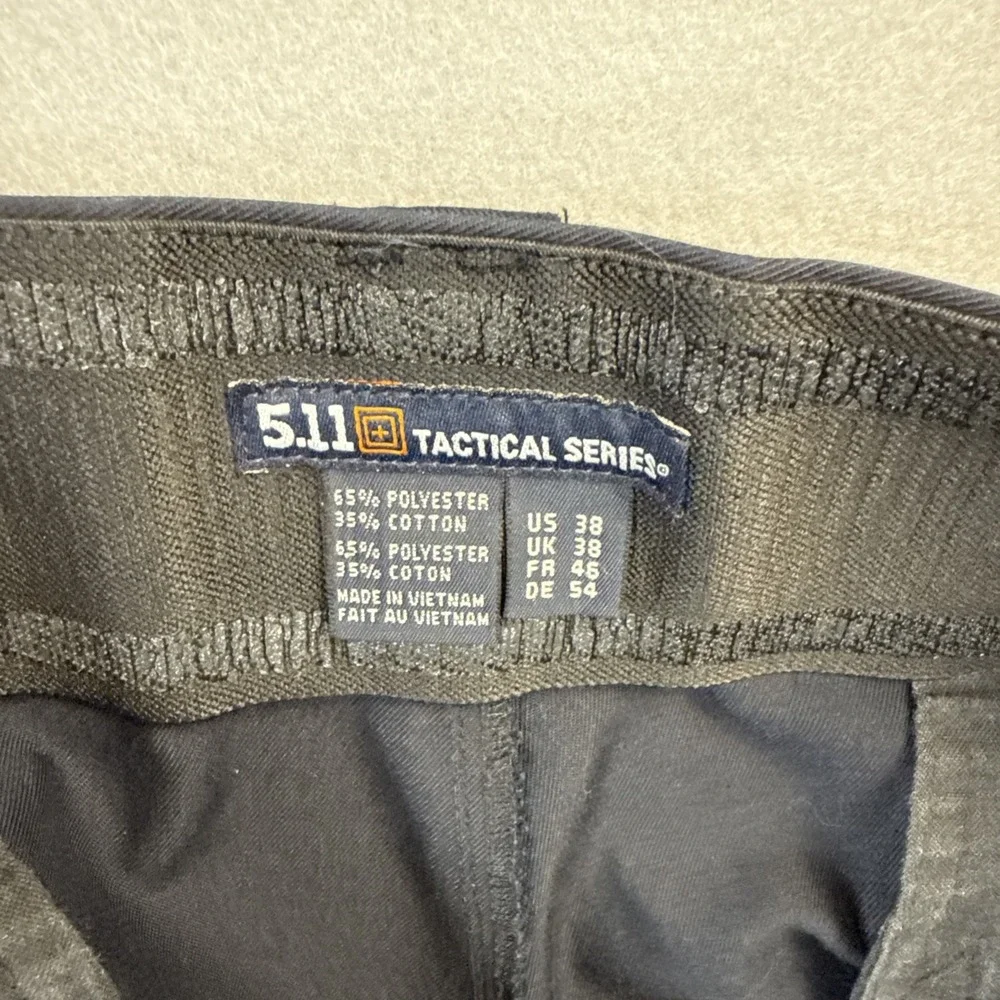 5.11 Tactical‎ Cargo Pants Mens 38 Black Straight Utility Duty Workwear Military